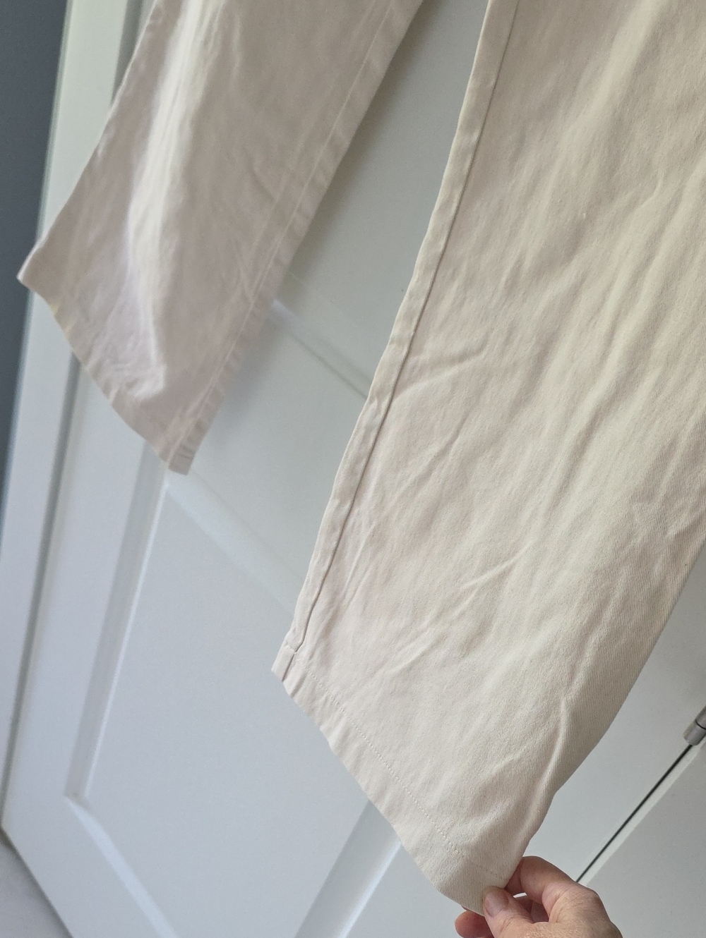 Bailey Rose... High-Rise Wide Leg Pants - Cream - Picture 4 of 9